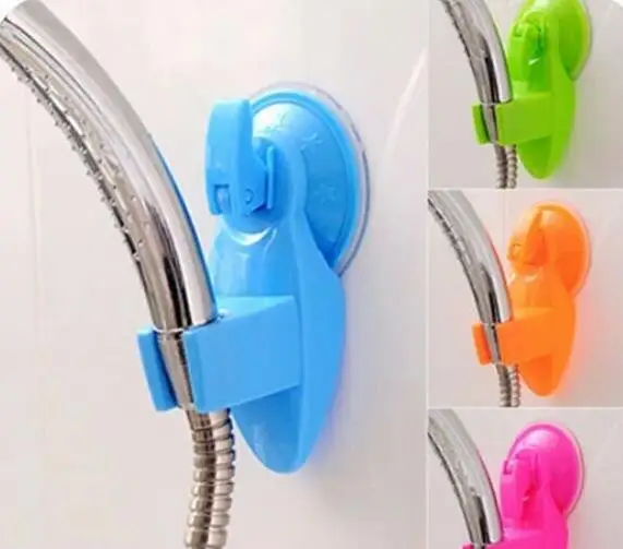 

1PC Strong Attachable Shower Head Holder Movable Bracket Powerful Suction Type Bathroom Seat Chuck Holder Shower Fixed Bracket