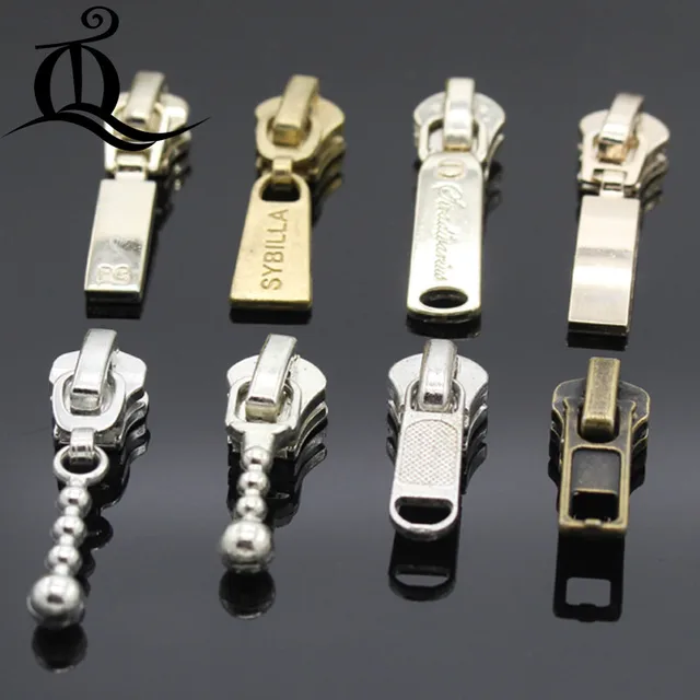 Buy 5 20pcs High quality mix metal copper zipper