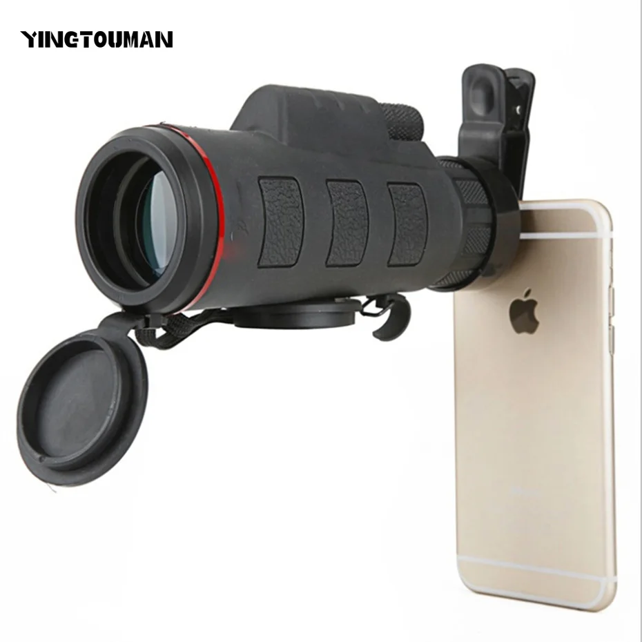 YINGTOUMAN Spotting Scope Telescopio Mobile Phone Lens Zoom Telescope