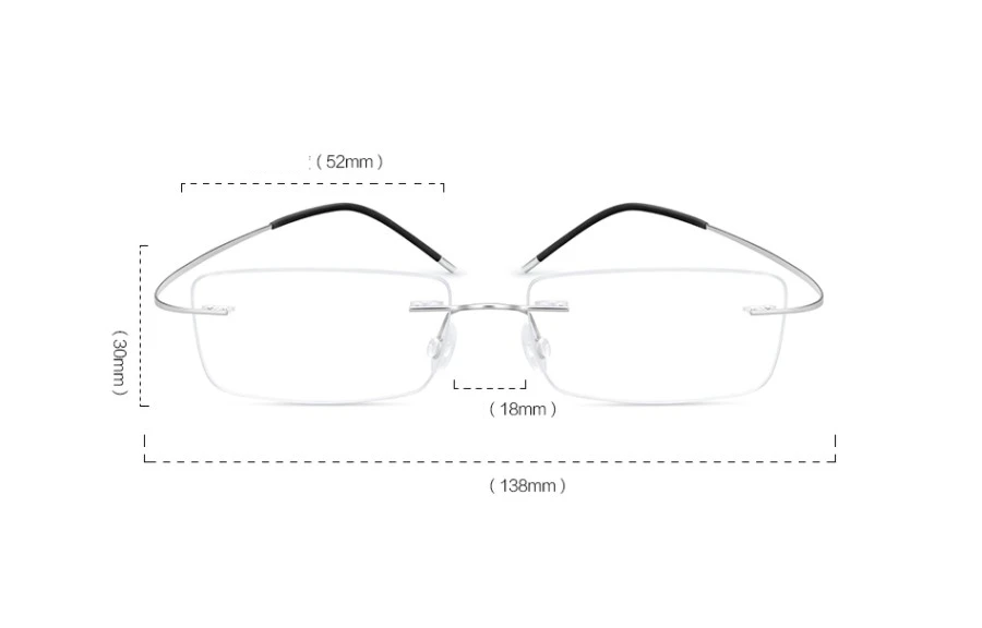 B Pure titanium, мужские оправы, оптические очки, оправа для женщин, безрамные очки по рецепту, ультралегкие очки для близорукости, без винтов