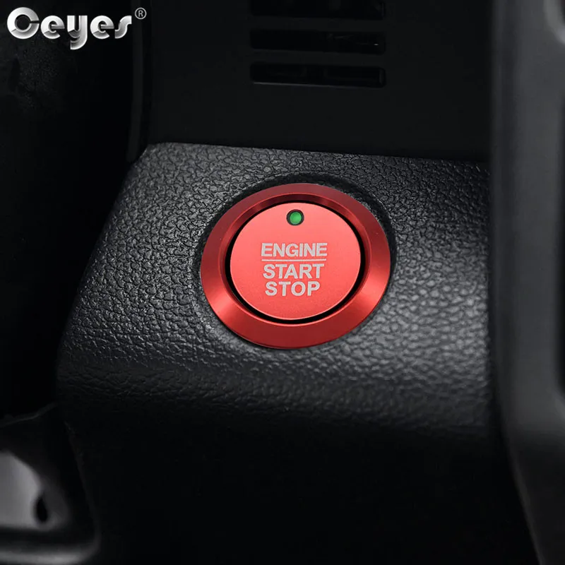Car Start Engine Button Key Ring for FORD (3)