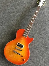 

Factory Direct Lp electric guitar yellow color one pickups P90 pickups 22 frets LP guitar,guitar free sipping