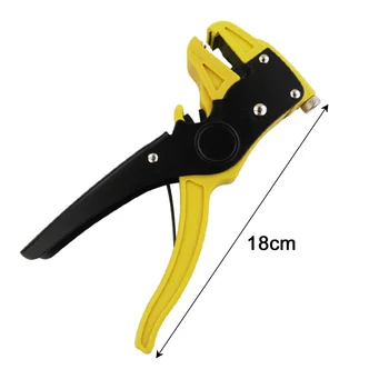 

Dropship Multi-function Eagle Mouth Duckbill Stripping Pliers Cable Wire Stripper Automatic Stripping Wire Tongs Crimper 1pc