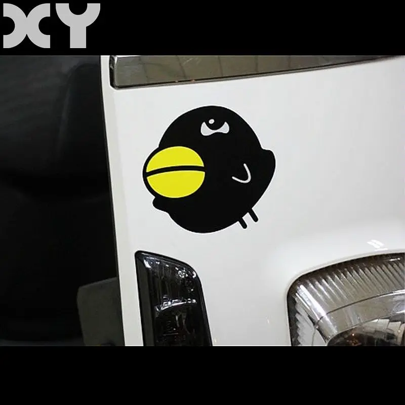 Jepang Mesin Aneh Burung Kualitas Tinggi Lucu Vinyl Stiker Mobil