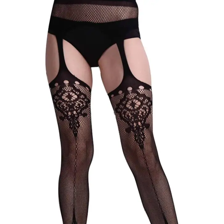 2017-Fashion-Sexy-Ladies-Black-Lace-Thigh-Highs-Garter-Belt-Socks (1)