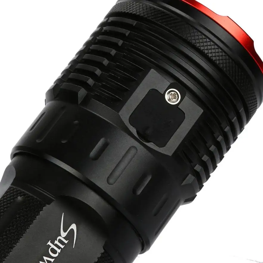 

NEW Supwildfire 25000LM 9 x XM-L T6 LED Flashlight Power & Mode Digital Display Hunting light AP0811