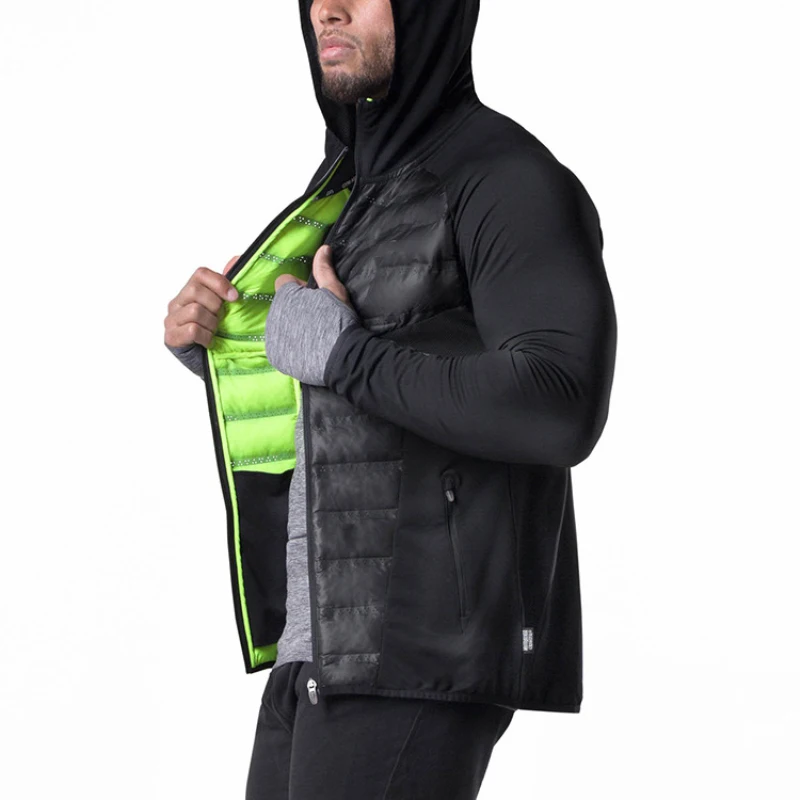Men Parkas Jackets Coats Hooded Jackets-4