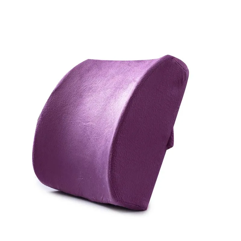 lint purple Автомобильное сиденье Подушка копчик, ортопедический пенный наполнитель Memory Foam массажный подушка на спинку стула диванная подушка массаж в офисе callipygian подушки киссен - Цвет: lint purple