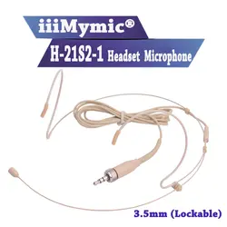 Iiimymic i-H11! Pro гарнитура головной конденсаторный микрофон для Sennheiser wireless Body-Pack передатчик мм 3,5 мм Винт запирающий штекер