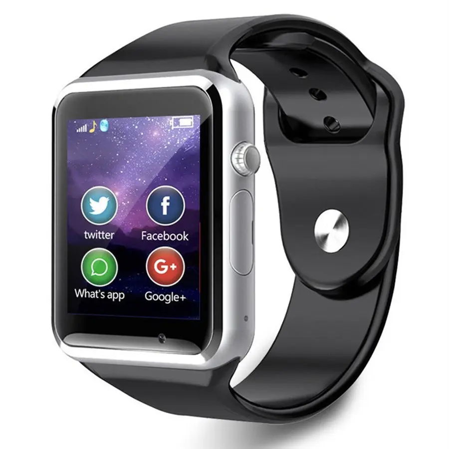 

Hot Sales A1 Bluetooth Smart Wristwatch Wearable Smart Watches For IOS IPhone Android Samsung S6 HTC XiaoMi Support TF 32G Card