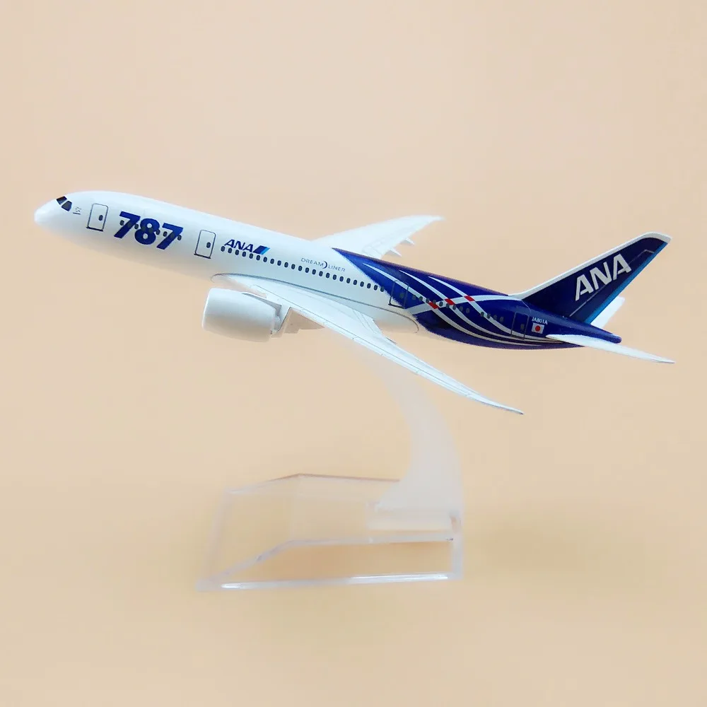 15 см сплав металла воздуха Япония авиалиний Ана Boeing 787 B787 8 Воздушный самолет модель самолета W Стенд самолет подарок