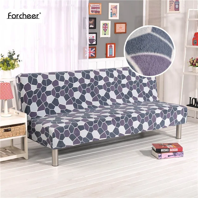 1pc Plush Sofa Cover Wrap All Inclusive Slip Resistant Elastic 1pc Plush Sofa Cover Wrap All Inclusive Slip Resistant Elastic Stretch Furniture Slipcovers No Armrest Folding Bed