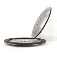 2pcs 4A2 resin bond diamond grinding wheel for tungsten carbide hard alloy grinding n sharpening forturetools abrasive tool R015