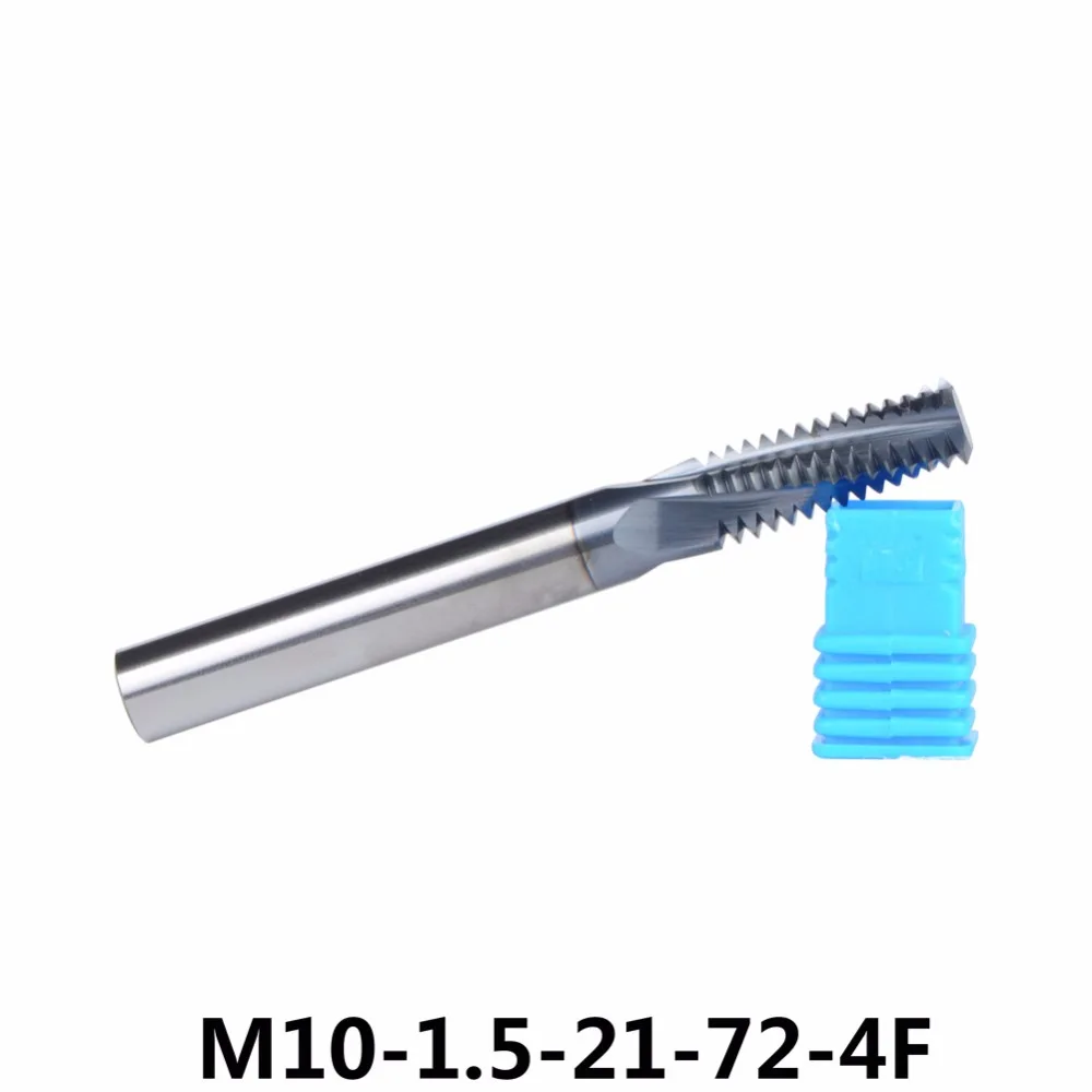 1pc M10 Tungsten Carbide thread end mill M10*1.5, thread mills, thread