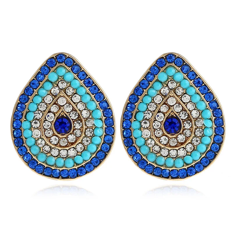 5pcs/set jewelry necklace bracelet drops Turkey blue eye jewelry set