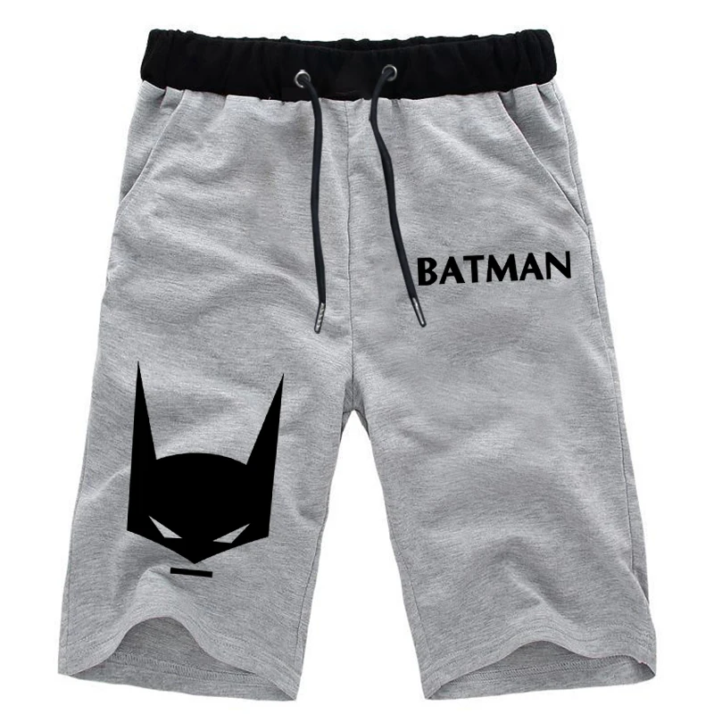 Women Men New Fashion Casual Breathable Pants Batman Bruce Luminous Short Pants Jogger Jogging Short Pants - Цвет: 8-Not Luminous