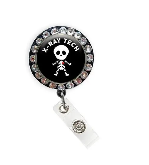 Stitch Retractable Badge Reel Holder for ID and Name Tag with Alligatory