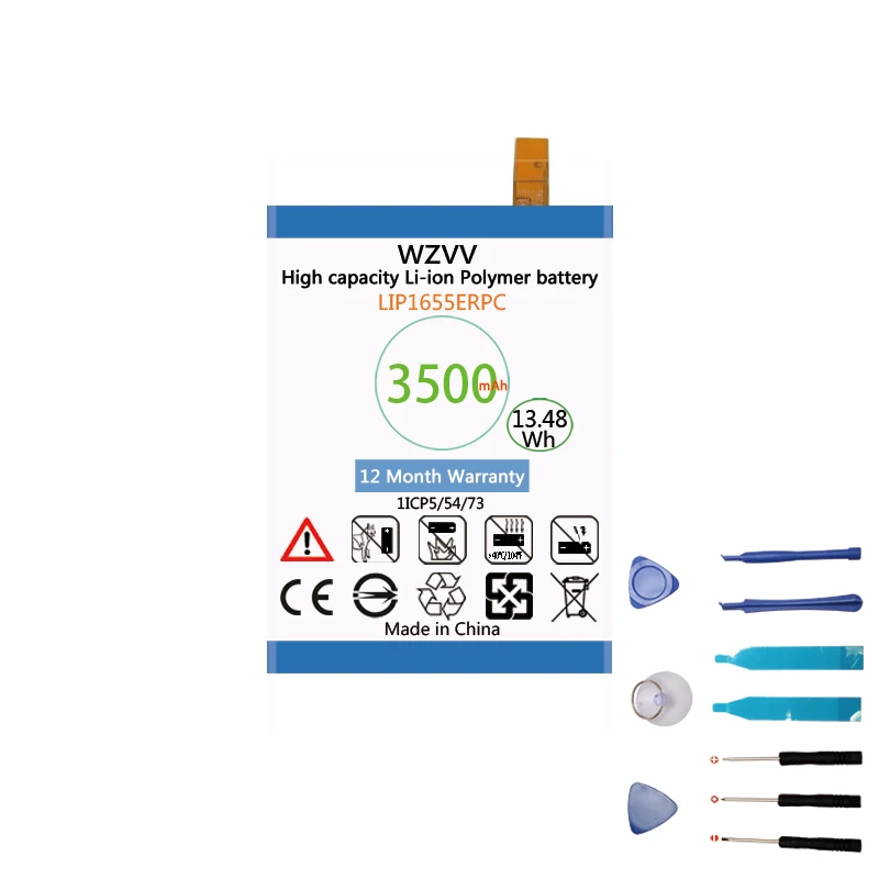

wzvv Original 3500mAh LIP1655ERPC battery for Sony Xperia XZ2 PF22 SO-03K SOV37 702SO H8296 H8216 Bateria + Tracking