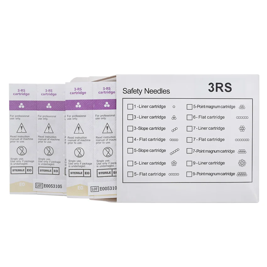 10 шт. Одноразовые стерилизованные тату иглы 3RS|tattoo needles 3rs|tattoo needlessterile needle |