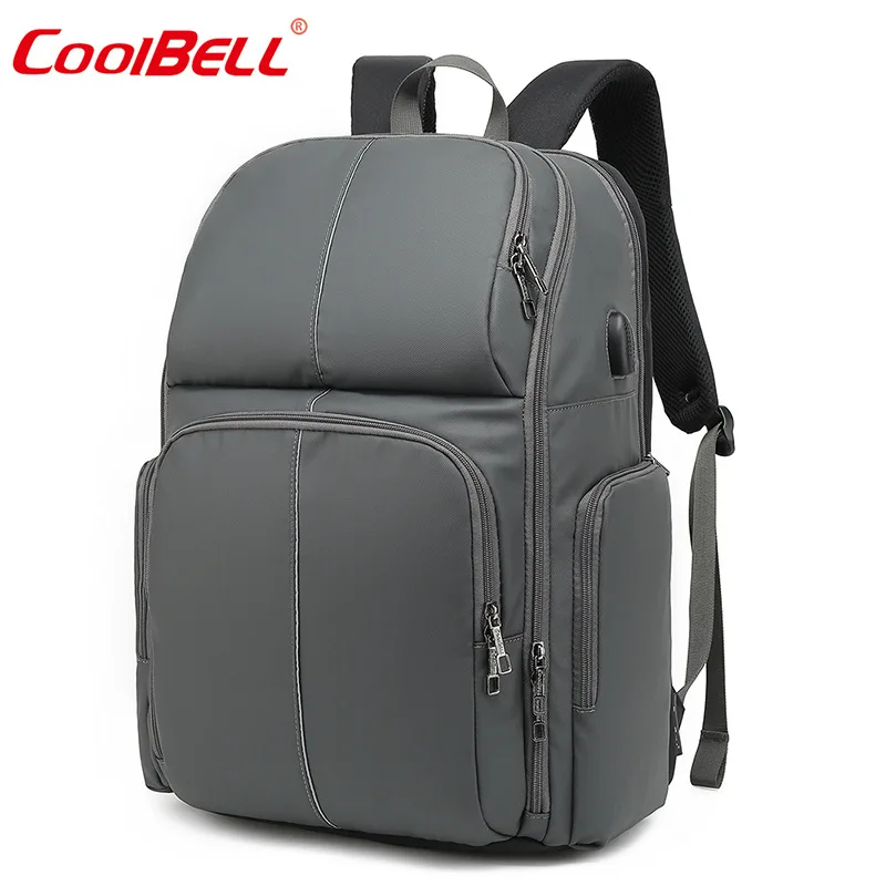 Coolbell новейшая сумка для ноутбука 17,3 дюймов, внешний USB бизнес рюкзак для отдыха, Студенческая сумка