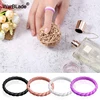 21Color Thin Braided Silicone Ring For Women Wedding Rings Rubber Bands Hypoallergenic Crossfit Flexible Silicone Finger Ring 3