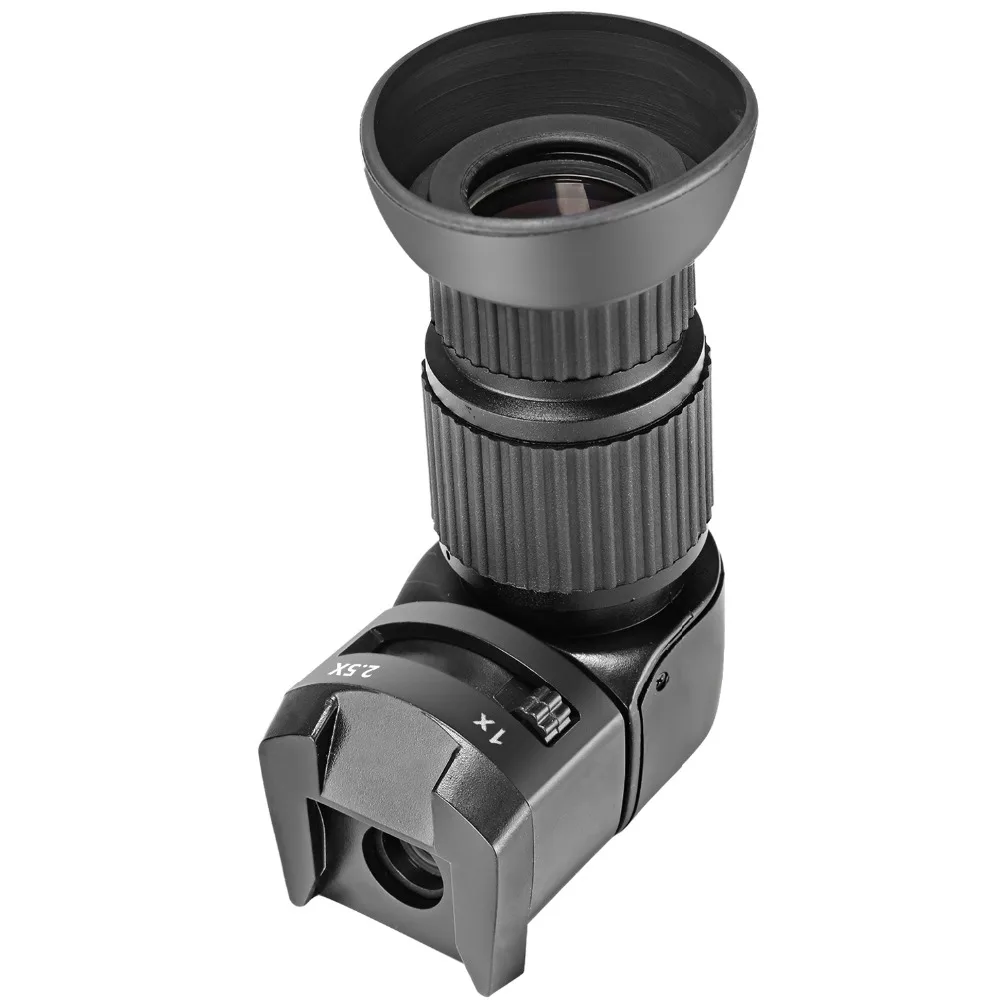 Neewer Perfect 1x 2.5x Right Angle Viewfinder for Canon, for Nikon and ...