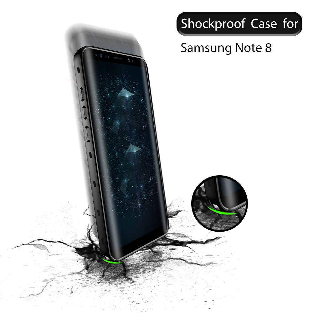 Чехол для samsung Galaxy Note 8 Note9,, серия RedPepper Dot, IP68, водонепроницаемый, для дайвинга, под водой, PC+ TPU, защитный чехол SN84