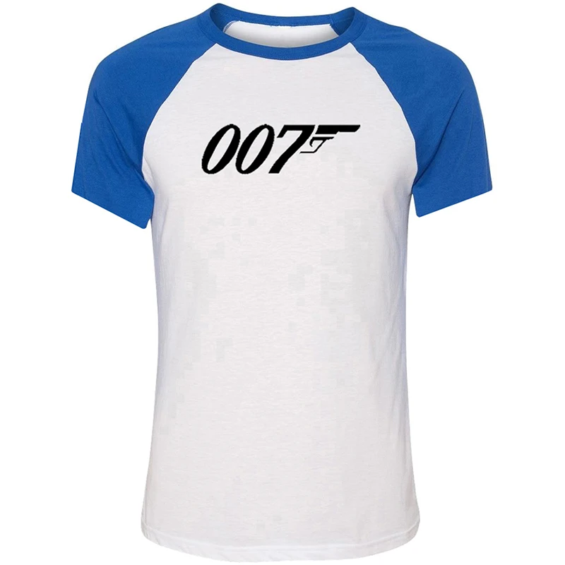 Милая мультяшная панк мышка Классическая ТВ шоу James Bond NO.007 черная синяя серая