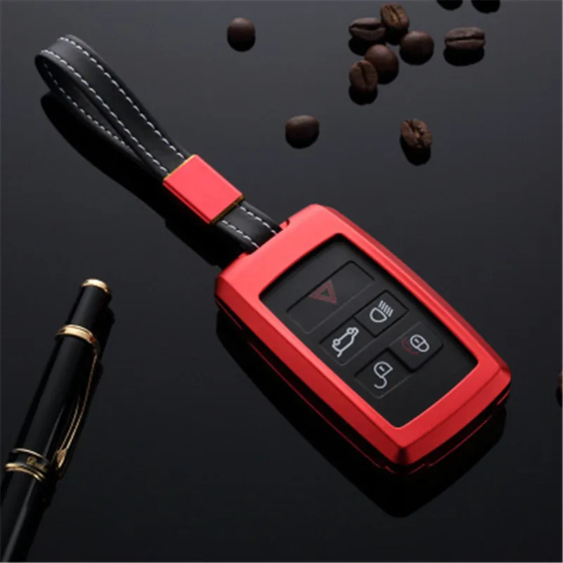 

Car key holder for Land Rover Aluminum alloy Car key cover key shell key case Range Rover Evoque Discovery Sport 4 Accessories