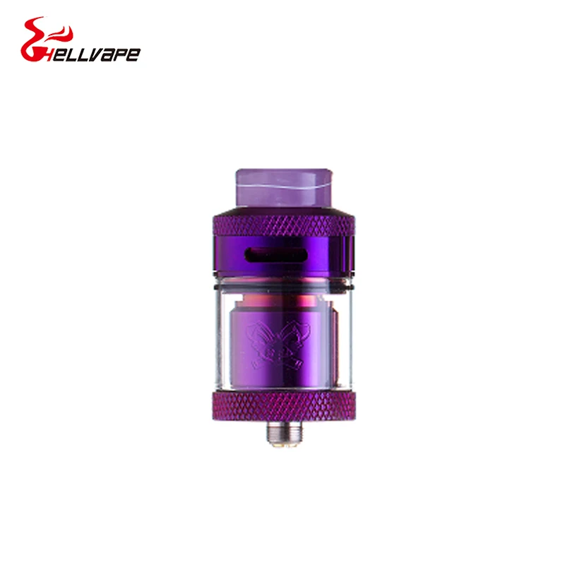 Атомайзер Hellvape Dead Rabbit RTA 25 мм 2 мл/4 5 мл rta с баком пузырьком одна/двойная катушка
