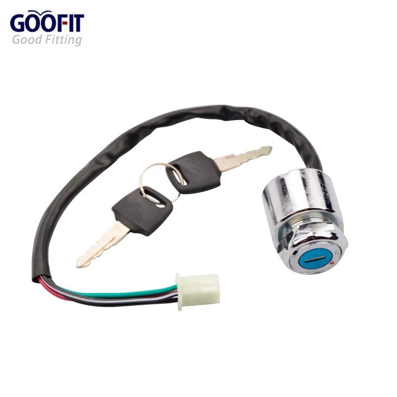 GOOFIT 4 wire Key Ignition for ATV Dirt Bike