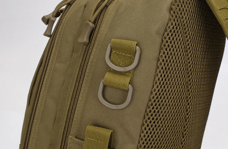 WOYYHO уличная нагрудная сумка, военный тактический наплечный мешок, водонепроницаемая Спортивная альпинистская сумка путешественника сумка цвета хаки для мужчин