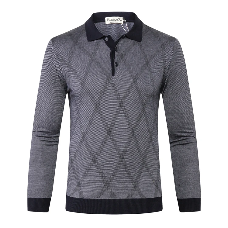 

Billionaire TACE&SHARK Sweater men's 2018 new arrival commerce patchwork color high fabric gentleman M-5XL wool free shipping