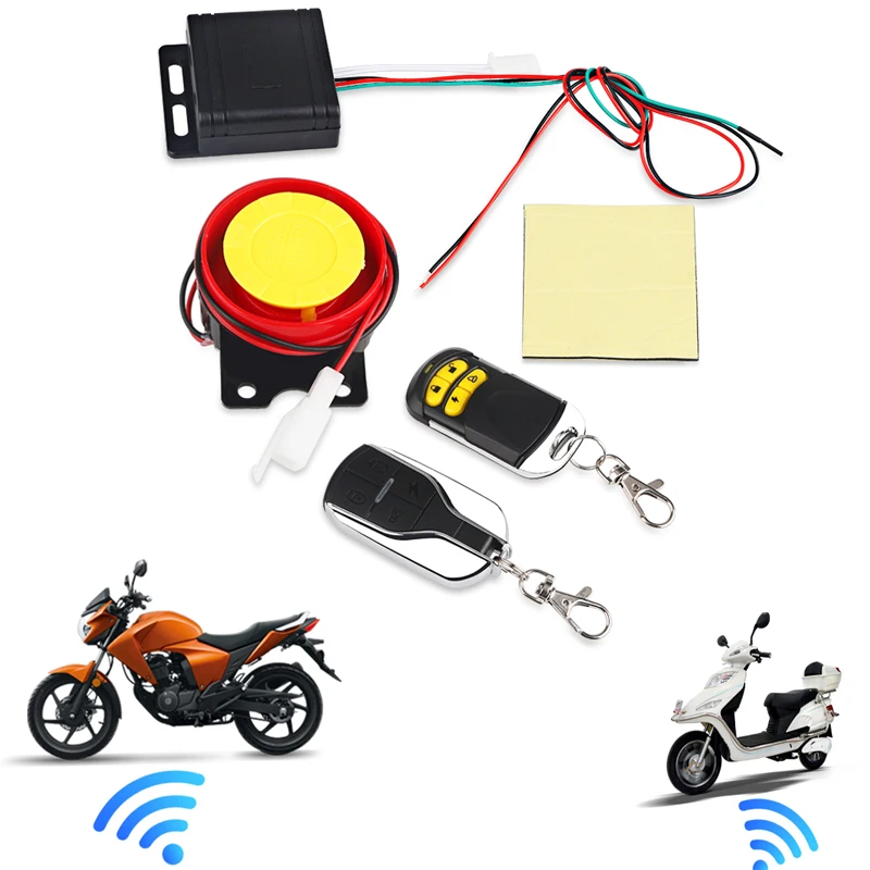 

Remote Control Alarm Motorcycle Security System Motorcycle Theft Protection Bike Moto Scooter Motor Alarm System