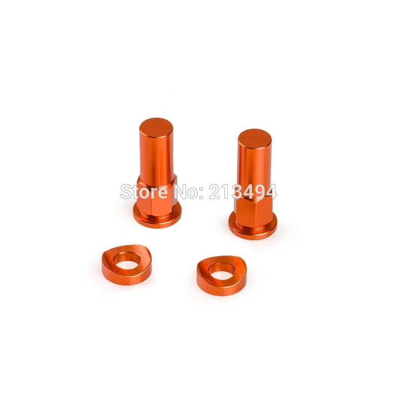 Motocross Rim Lock Nuts Bolts Spacer For KTM 125 150 200 250 350 450 525 530 SX SXF EXC XC XCW XCF Honda Yamaha Suzuki Kawasaki