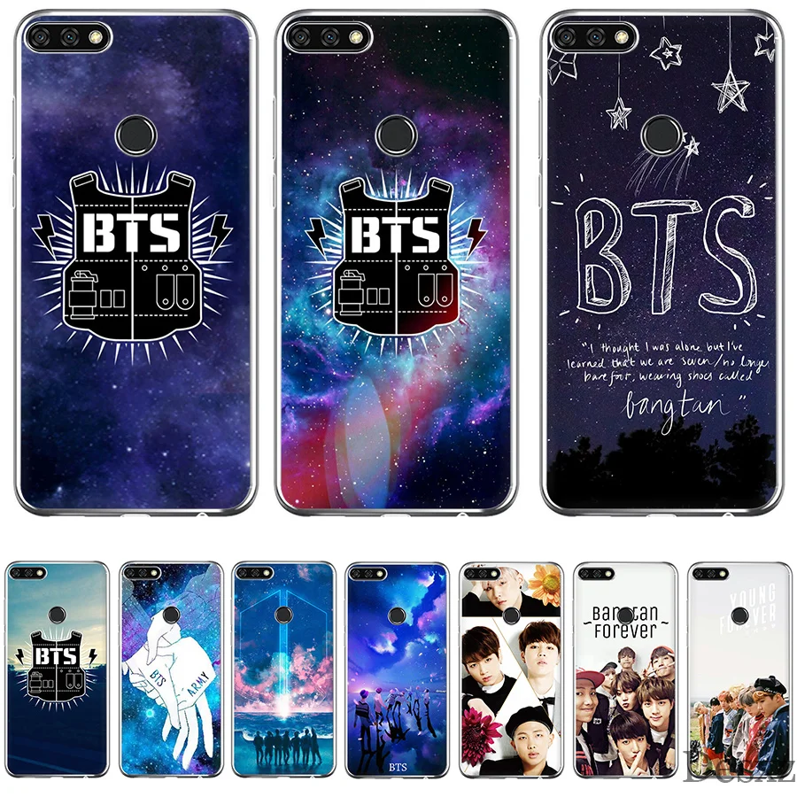 

Phone Case Cover BTS Bangtan Army Young Forever For Honor 6a 7X 7C 7A 9 10 Lite Pro 2GB 3GB 8X Cases