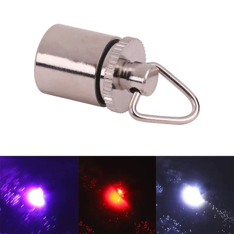 

outdoor fishing Accessories 5 Color Underwater Light Fish Attraction Lure Squid Bait Fishing Baits LED Flashing Light 8