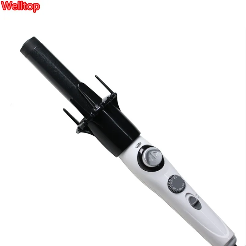 2018 Perfect スタイリングツールセラミック Instawave 自動カーリングアイアンセラミックオートヘアカーラー