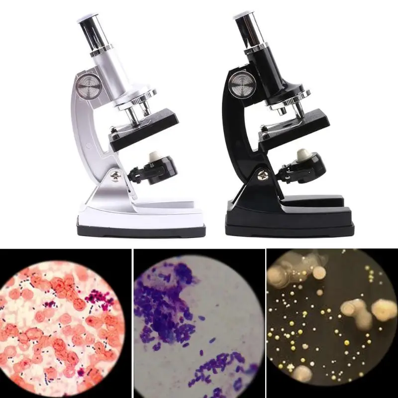 

Microscope Kit Lab LED 100X-450X Biological Microscope Kids Educational Toy