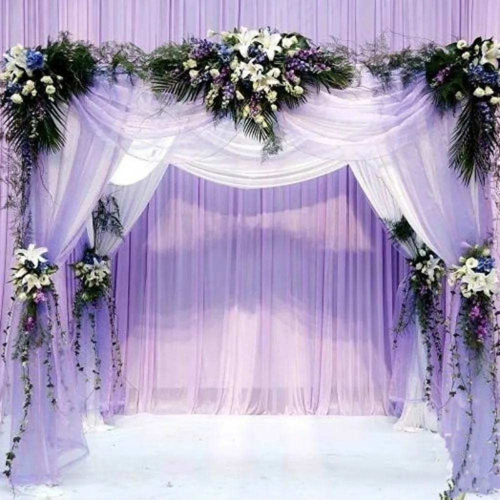 Свадьба 500 см * 48 органза отвесная ткань для свадьбы декорация дома Decoracion del