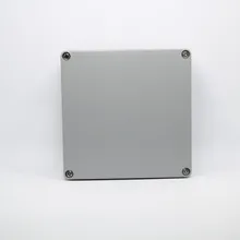 1 шт. IP66 квадратная электрическая коробка для проекта алюминиевая распределительная коробка электрическая распределительная коробка 160x160x90 мм