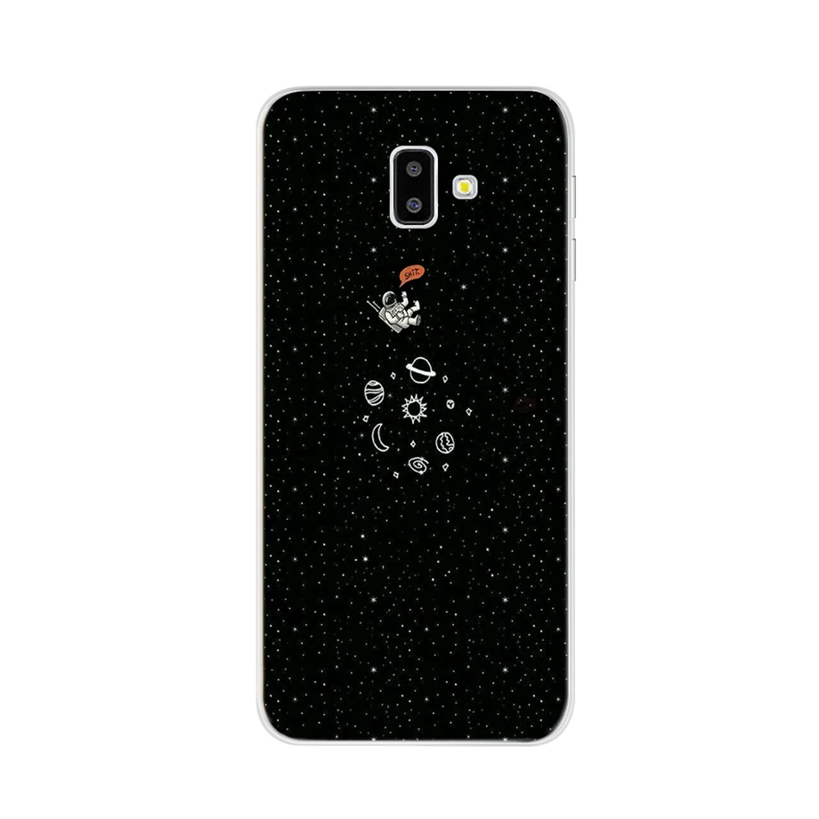 Для Funda samsung Galaxy A6 A8 чехол Бампер Мягкий ТПУ силиконовый чехол для телефона для Coque samsung A6 J4 J6 A8 Plus чехол - Цвет: Розовый