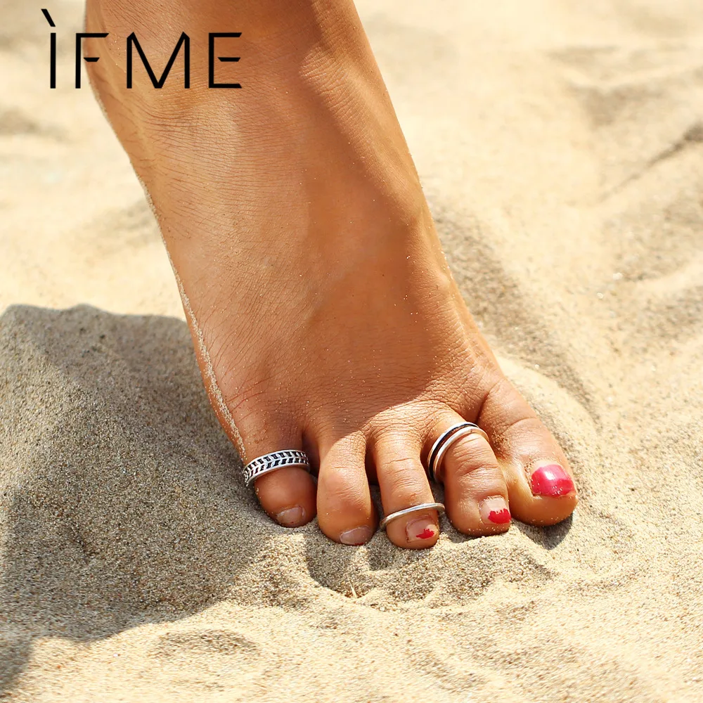 IF ME New Arrival Toe Rings Women Charming Fashion Opening Adjustable