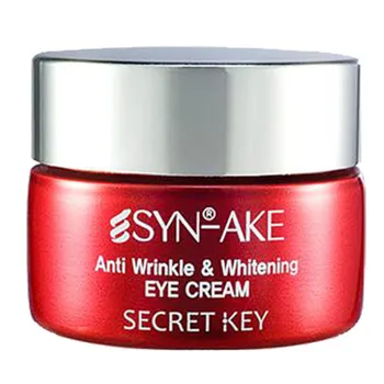 

SECRET KEY SYN-AKE Anti Wrinkle & Whitening Eye Cream 15g Eye Care Anti-Dark Circle Removing Puffiness Wrinkle Korean Eye Cream