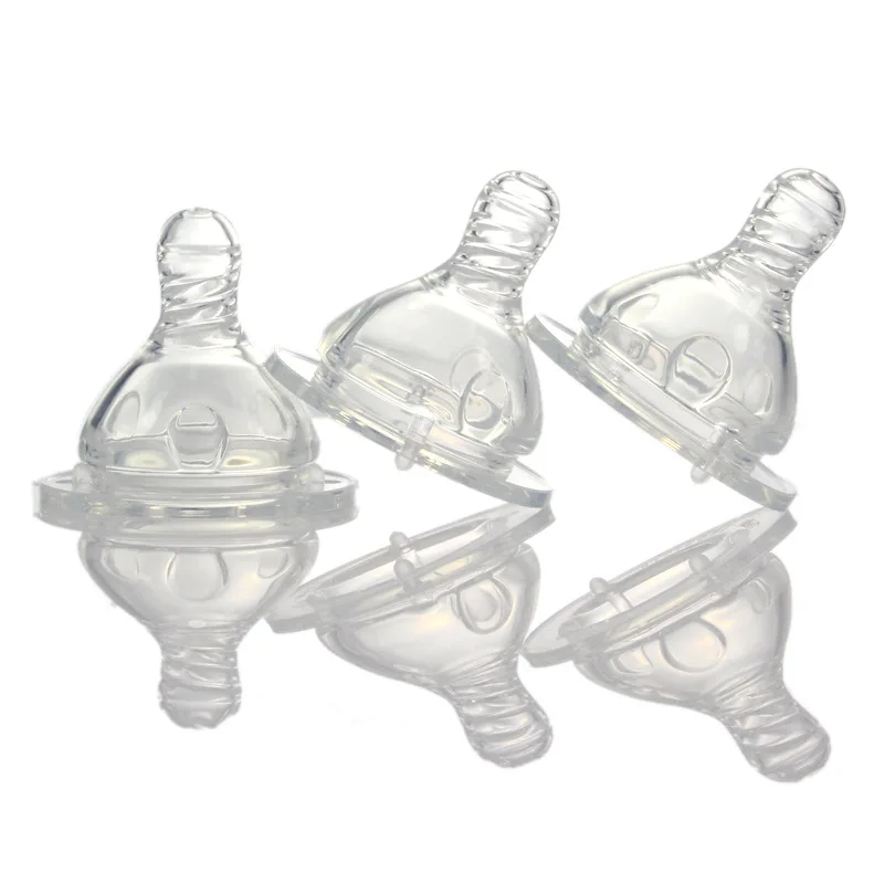 4PCS/lot Applebear Round Transparent Nipple Wide Diameter Nipple Soft Crystal Silica Gel Baby Pacifier Lot Newborn Feeding 4PCS/lot Applebear Round Transparent Nipple Wide Diameter Nipple Soft Crystal Silica Gel Baby Pacifier Lot Newborn Feeding