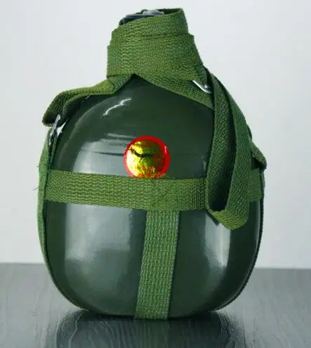 Армейская бутылка для воды из алюминиевого сплава, военная столовая, походный чайник для выживания, походная посуда, 10 цветов - Цвет: 3L