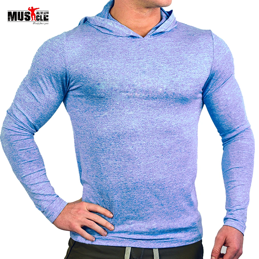 Men's Bodybuilding Hoodies Fitness Sweatshirts Hoody Workout For Man 2018 Fashion Clothes Brand