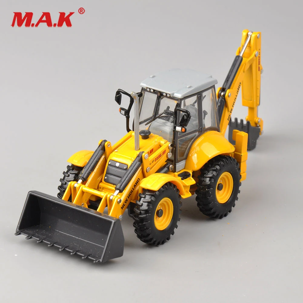 Литая машина New Holland 1/50 Terna LB115B бульдозер экскаватор инженерные модели машин