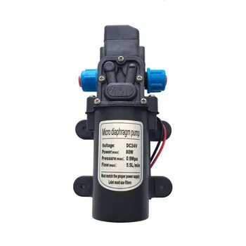 

DC 12V/24V 80W Micro Diaphragm Water Pump Self-priming Booster Pump Automatic Switch 330L/H For Home garden