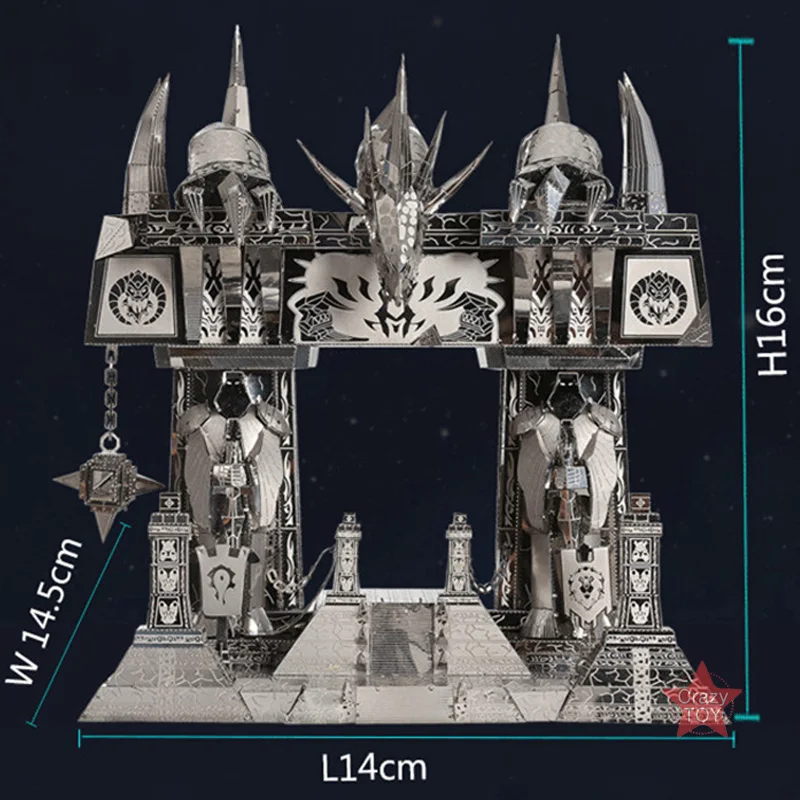picture kingdom 3d metal puzzle